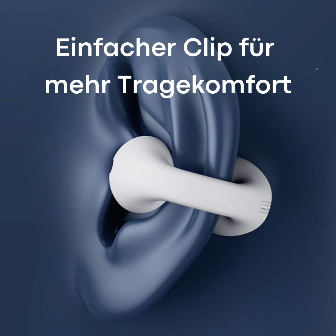 Drahtlose Knochenschall-Kopfhörer | Komfortable und klare Klangerfahrung ohne Beeinträchtigung durch Umgebungsgeräusche