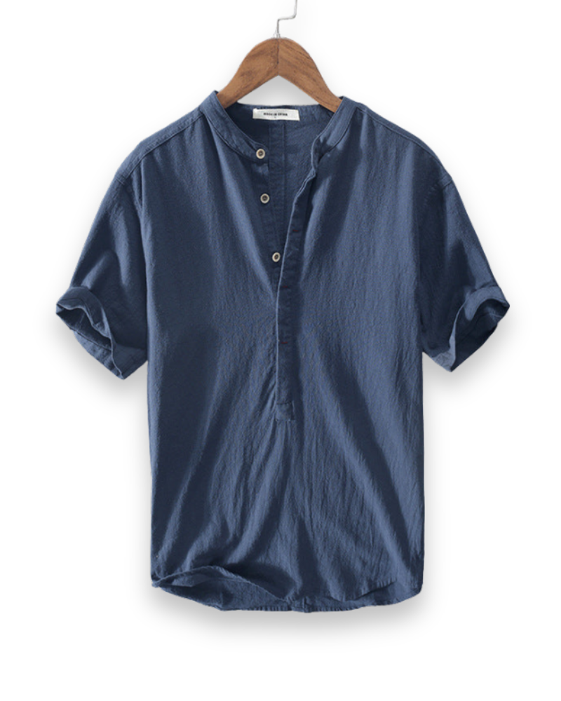 Herren Atmungsaktives Kurzarmhemd | Elegant und Vielseitig