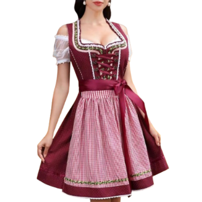 Beatei | Damen Elegantes Oktoberfest Dirndl Kleid | 2025
