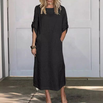 Liesbeth™ | Elegantes Kleid mit Taschen