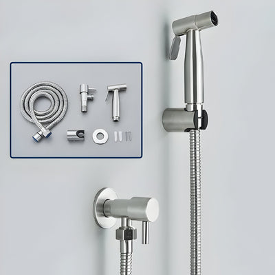 MonoSpray Set – Edelstahl Bidet Sprühkopf Armatur