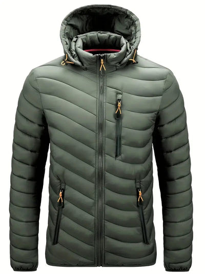 Evershield - winterjacke für herren, leicht und warm