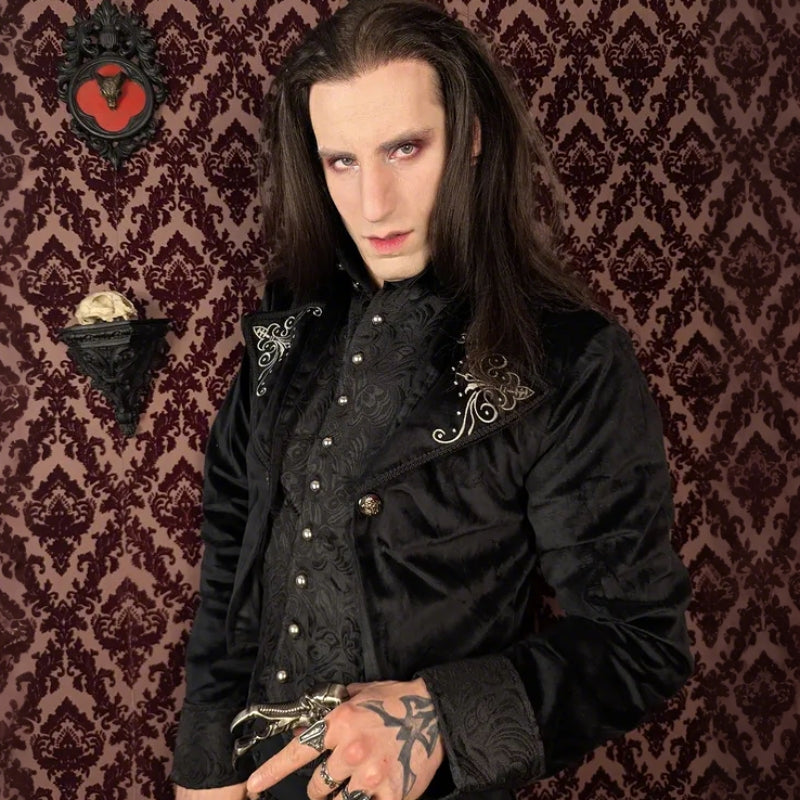 Retro Punk Style Coat for Gothic Looks