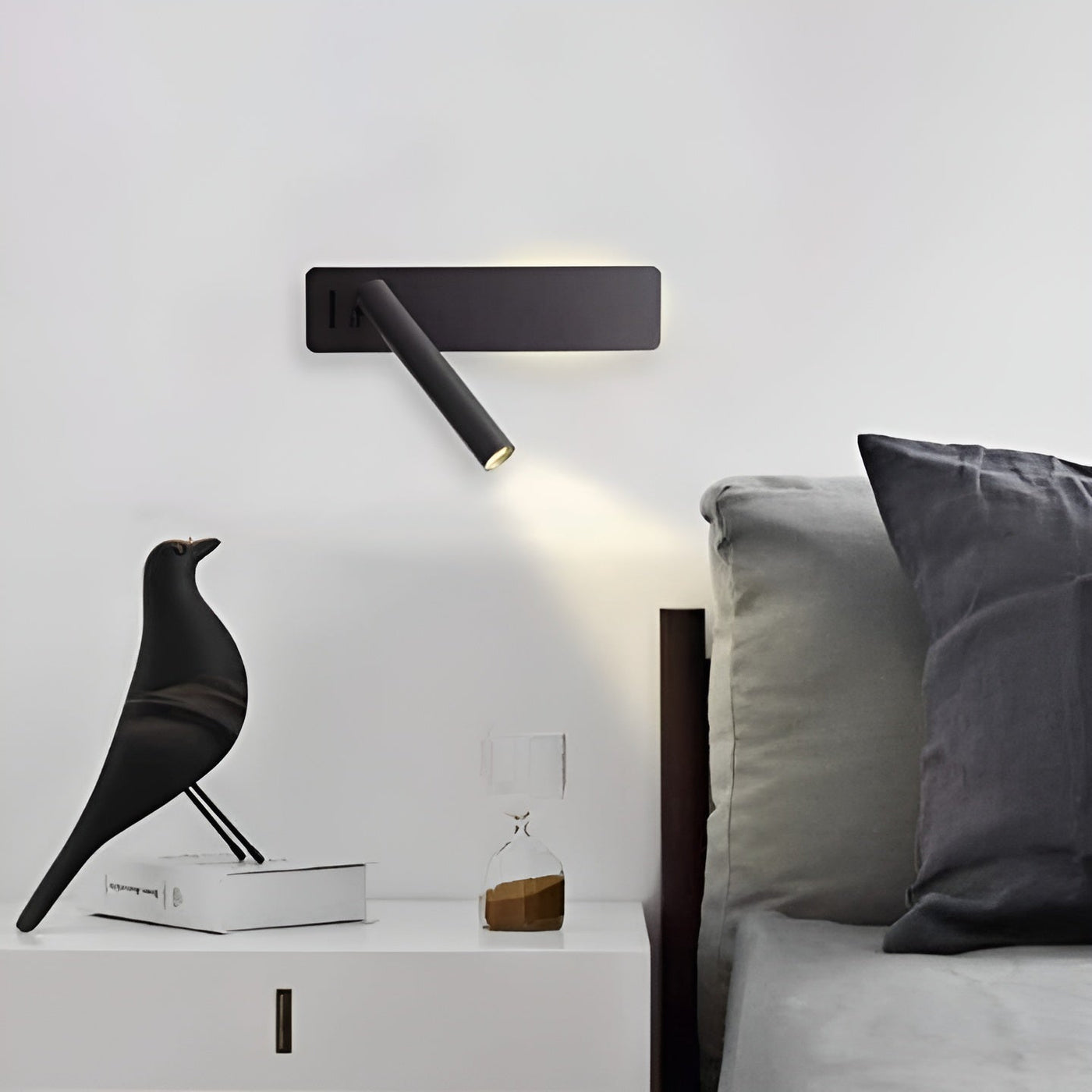NordicBright Light - Nordic LED Wandleuchte mit Schalter