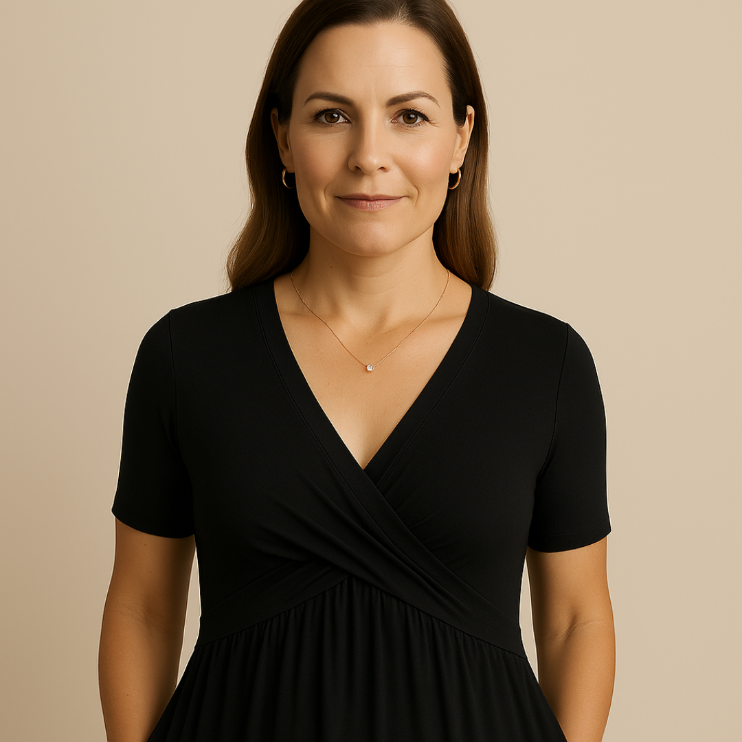 Bridgett - Kurzärmeliges Kleid