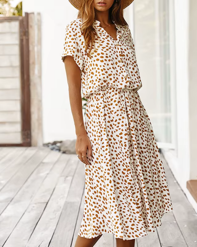 Cecilia- Trendiges Kleid mit Fluidem Schnitt für Sonnige Tage