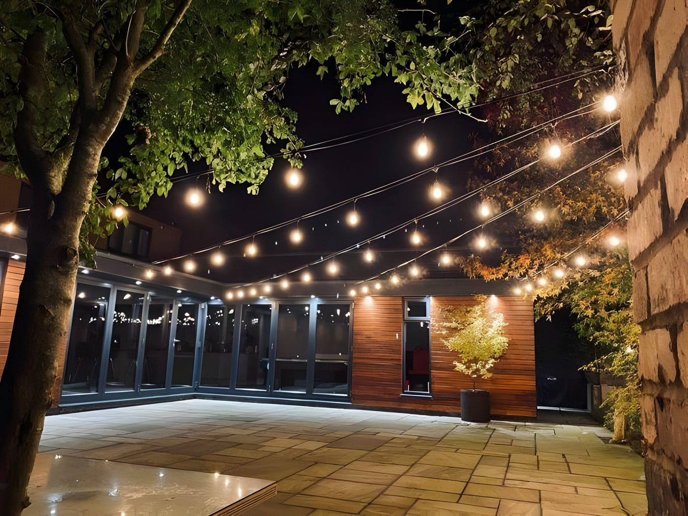 CozyDrape Light - Wasserdichte LED-Lichterkette für den Außenbereich