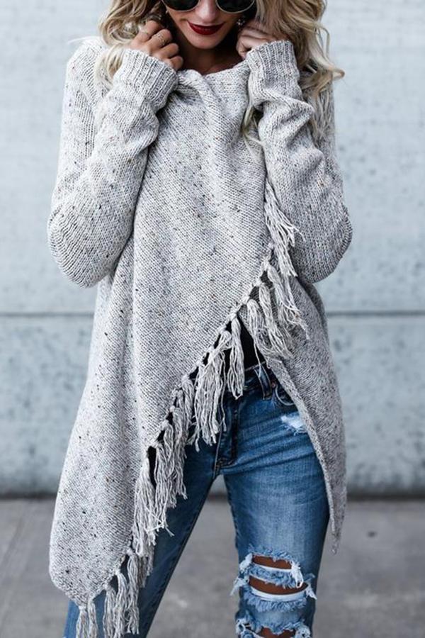 BohoChic Strickjacke | Eleganz trifft auf Gemütlichkeit