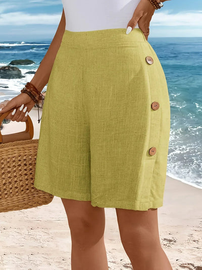 Fenella – Bequeme Kurze Mit Knöpfen