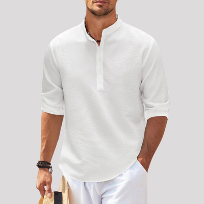 Baptist - Herrenhemd mit Stehkragen