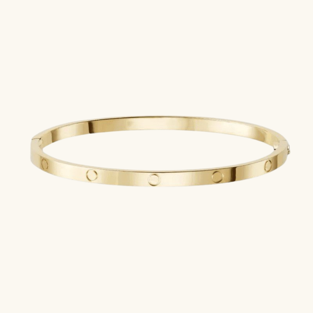 ETERNITY ARMBAND DÜNN | GOLD