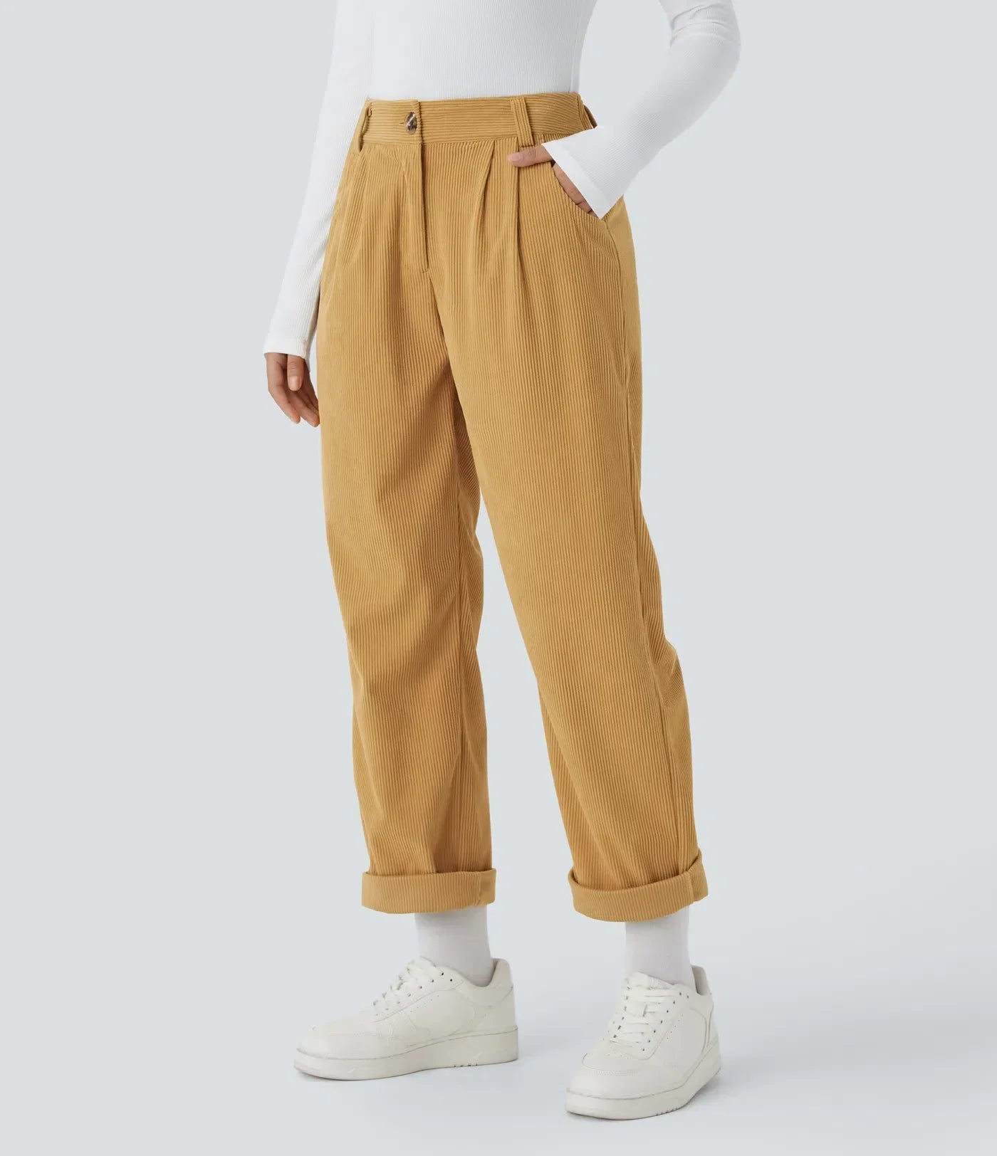 Lässige Cordhose für Damen