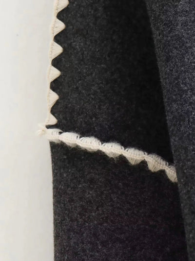 Heidi-Mode | Lockere Jacke mit Schalquasten