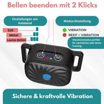 Antibellhalsband für kleine Hunde | Effektive und sichere Lösung gegen Bellen