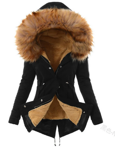 Heidi-Mode | Elegante Winter Faux-Fur-Jacke