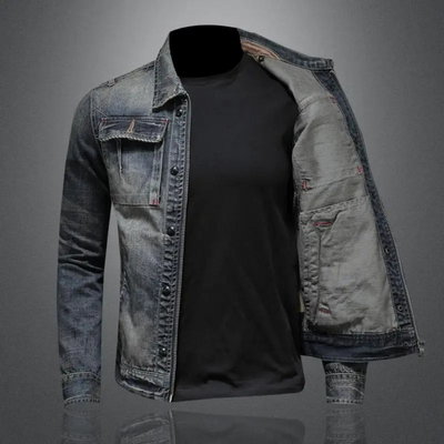 LOGAN VINTAGE DENIM JACKE