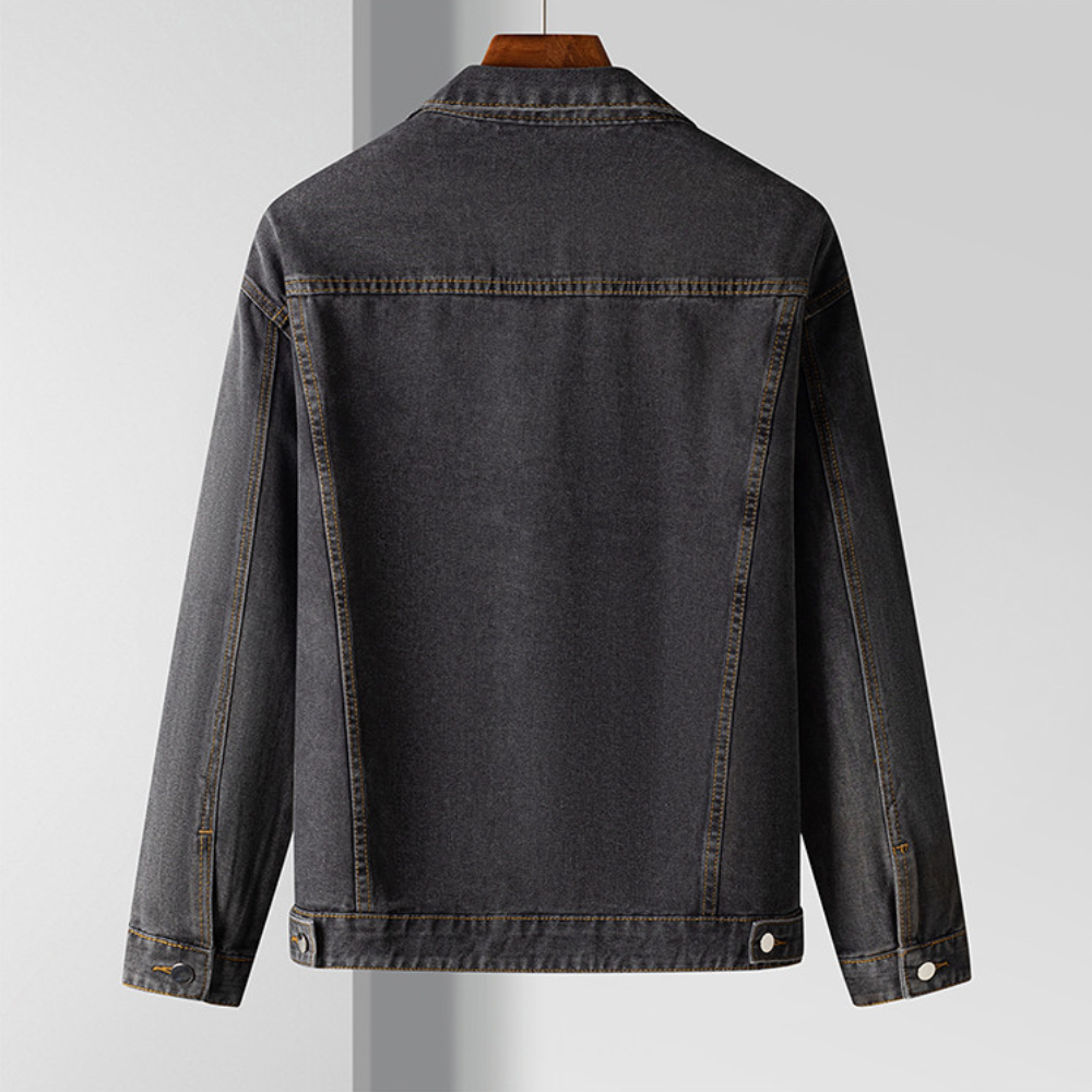 Maverick | Robuste Denim-Jacke im Vintage-Stil