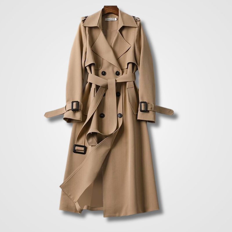 Fayra | Eleganter wasserdichter Trenchcoat