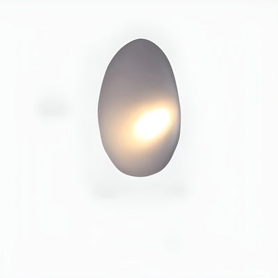 LED Wandleuchte in Kieselstein Design– Dekoratives nordisches Design für Wohnzimmer & Flur