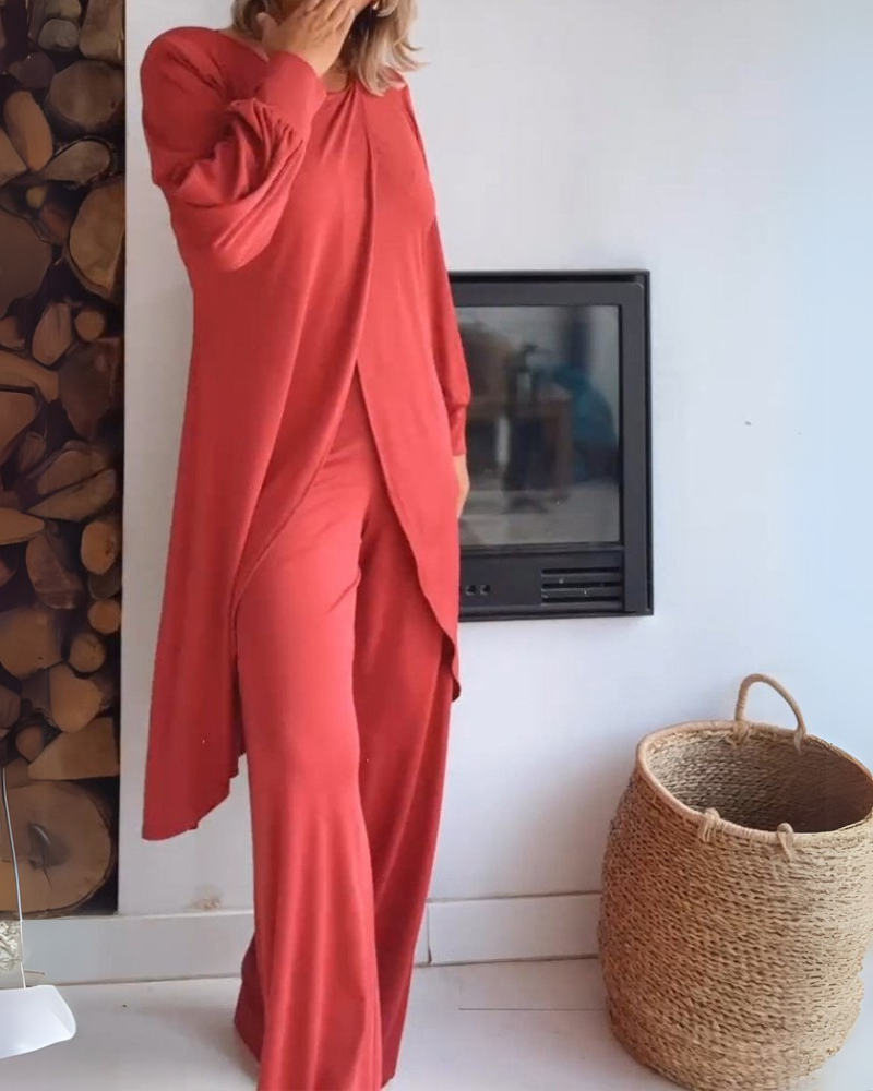 Langes zweiteiliges Set für Damen