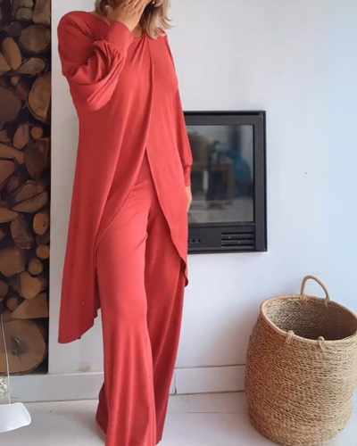 Langes zweiteiliges Set für Damen