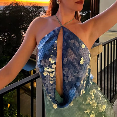 Baillie – Glitzerndes Pailletten Kleid