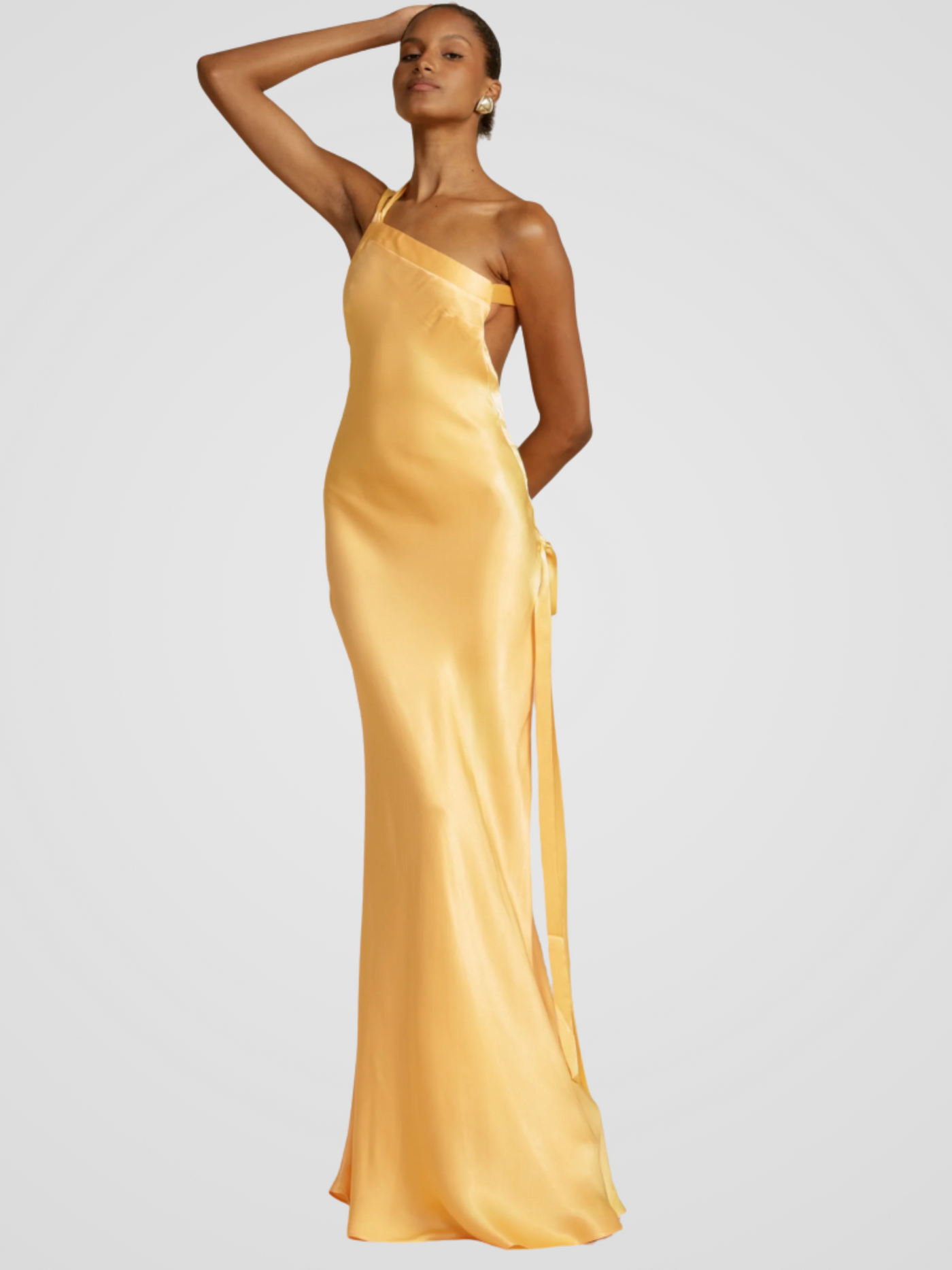 GOLDEN GLOW MAXIKLEID