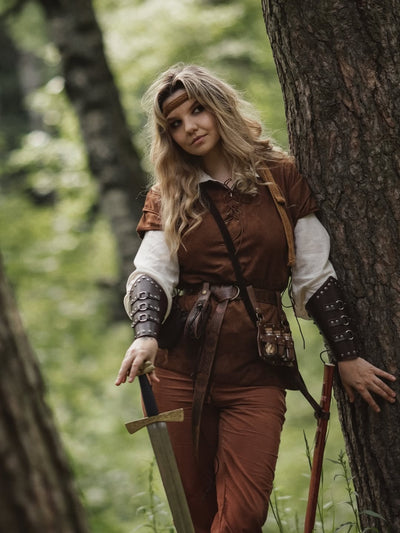 Medieval Viking Style Waistcoat