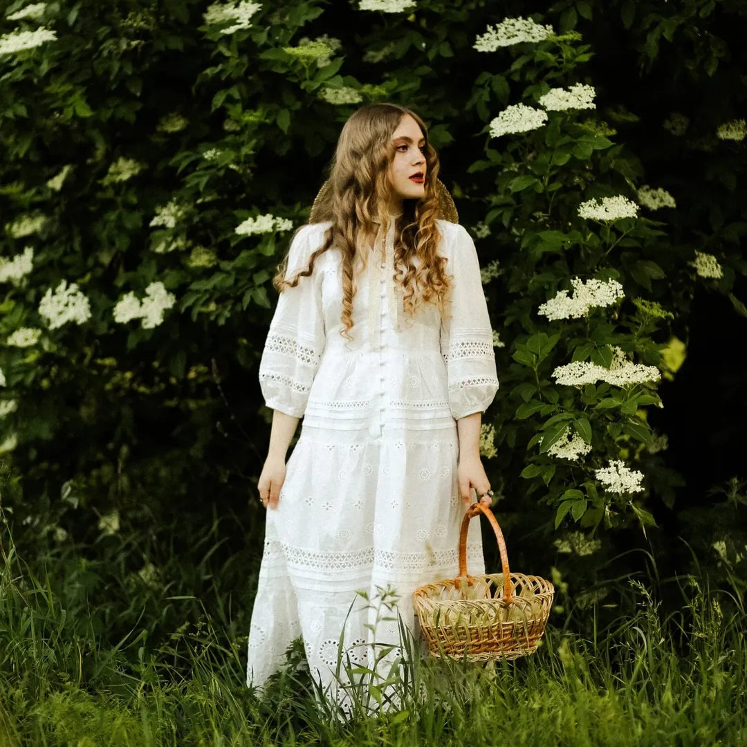 Classic Cotton Petticoat Dress