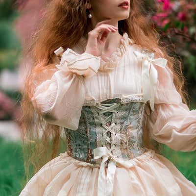 Vintage Classic Lolita OP Dress Set