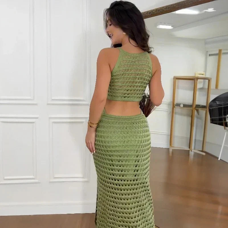 Jackie | Strick-Sommerkleid