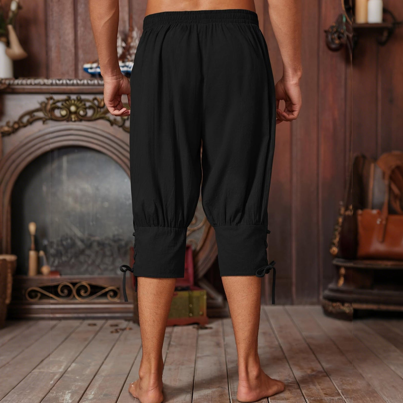 Retro Style Pirate Cotton Linen Pants