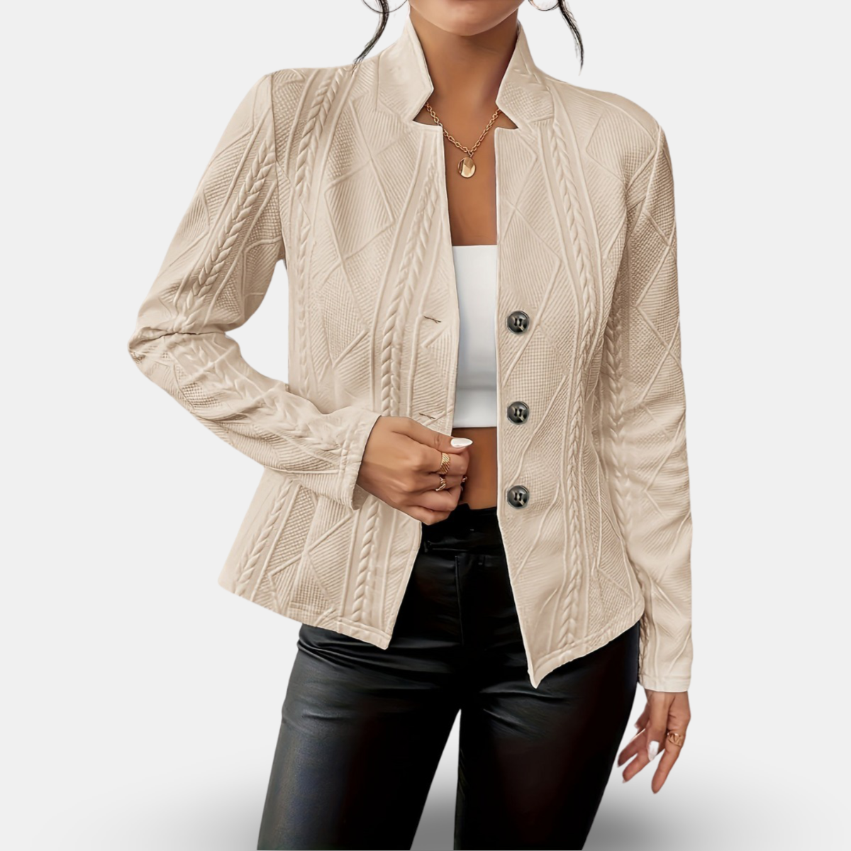 Rayna Elegante Strickjacke für Damen