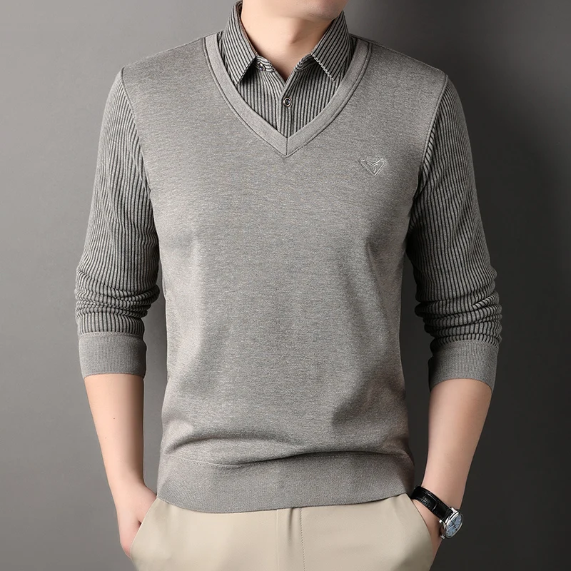 Morten | Pullover mit Kragen und weichem Innenfutter