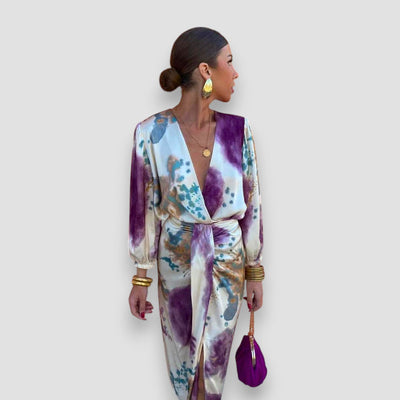 Mandy | Elegantes Wickelkleid für festliche Anlässe