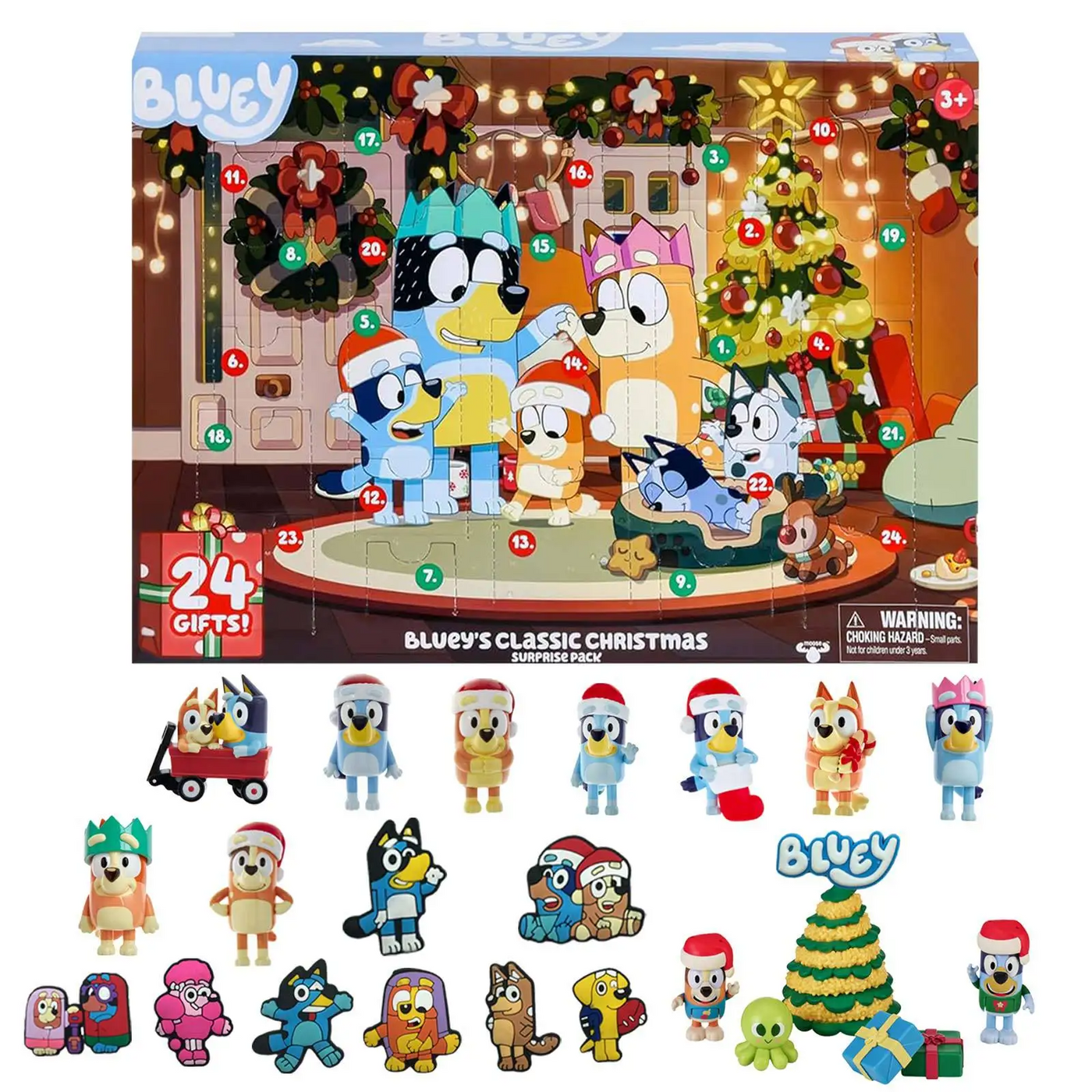 Überraschungsfreude im Advent | Spannender Adventskalender mit Spielzeugfiguren 2024