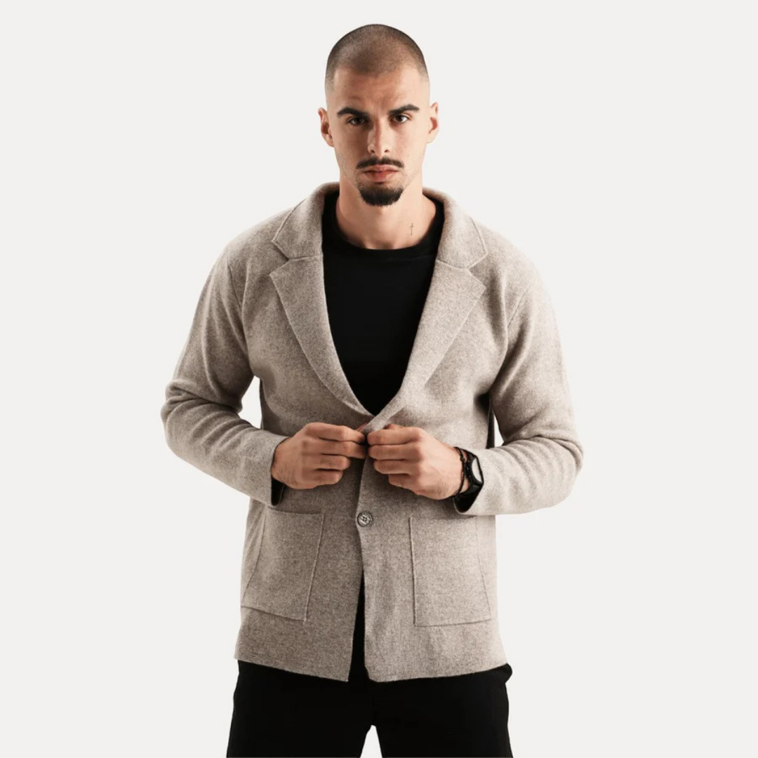 Herren Strick Warme Langarm Strickjacke | Winter