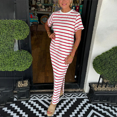 MARTINE - Maritimes Streifenkleid