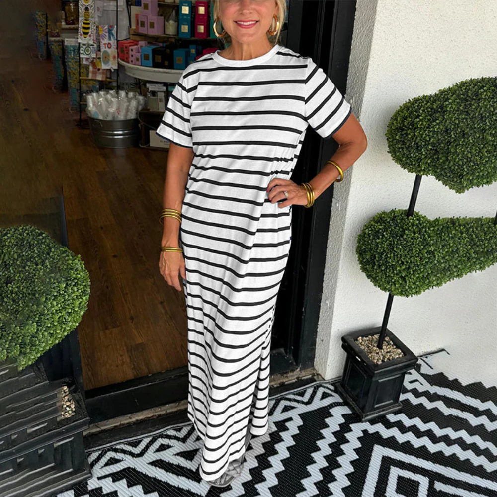 MARTINE - Maritimes Streifenkleid