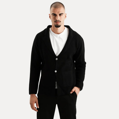 Herren Strick Warme Langarm Strickjacke | Winter