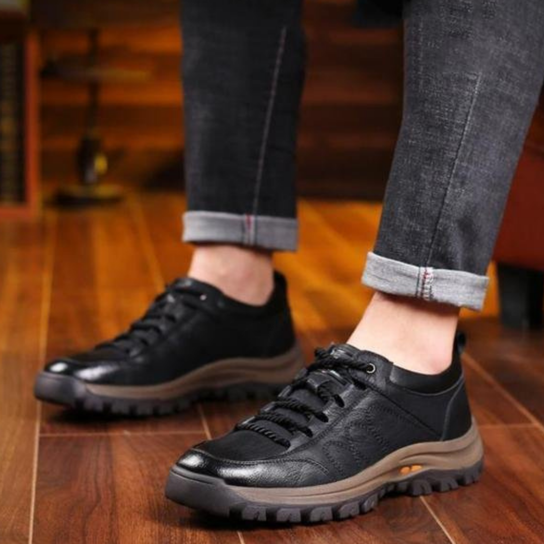 Herren Bequeme Schnürschuhe | Lässig