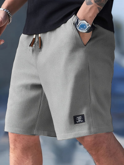Elegante Casualshorts mit strukturiertem Design für Herren