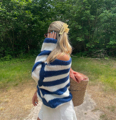 Heidi-Mode | Gestreifte Strick Winterpullover