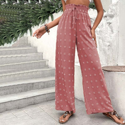Mykonos Sommerhose | luftige sommerhosen damen mit weitem Bein