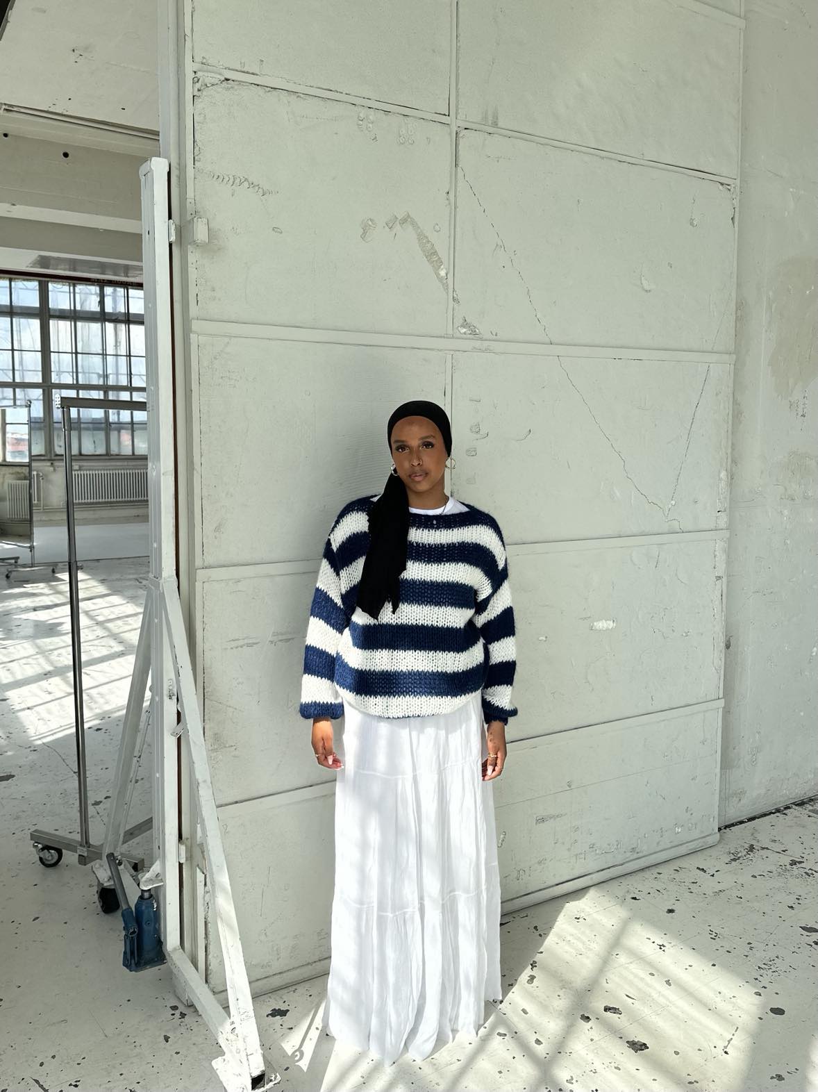 Heidi-Mode | Gestreifte Strick Winterpullover