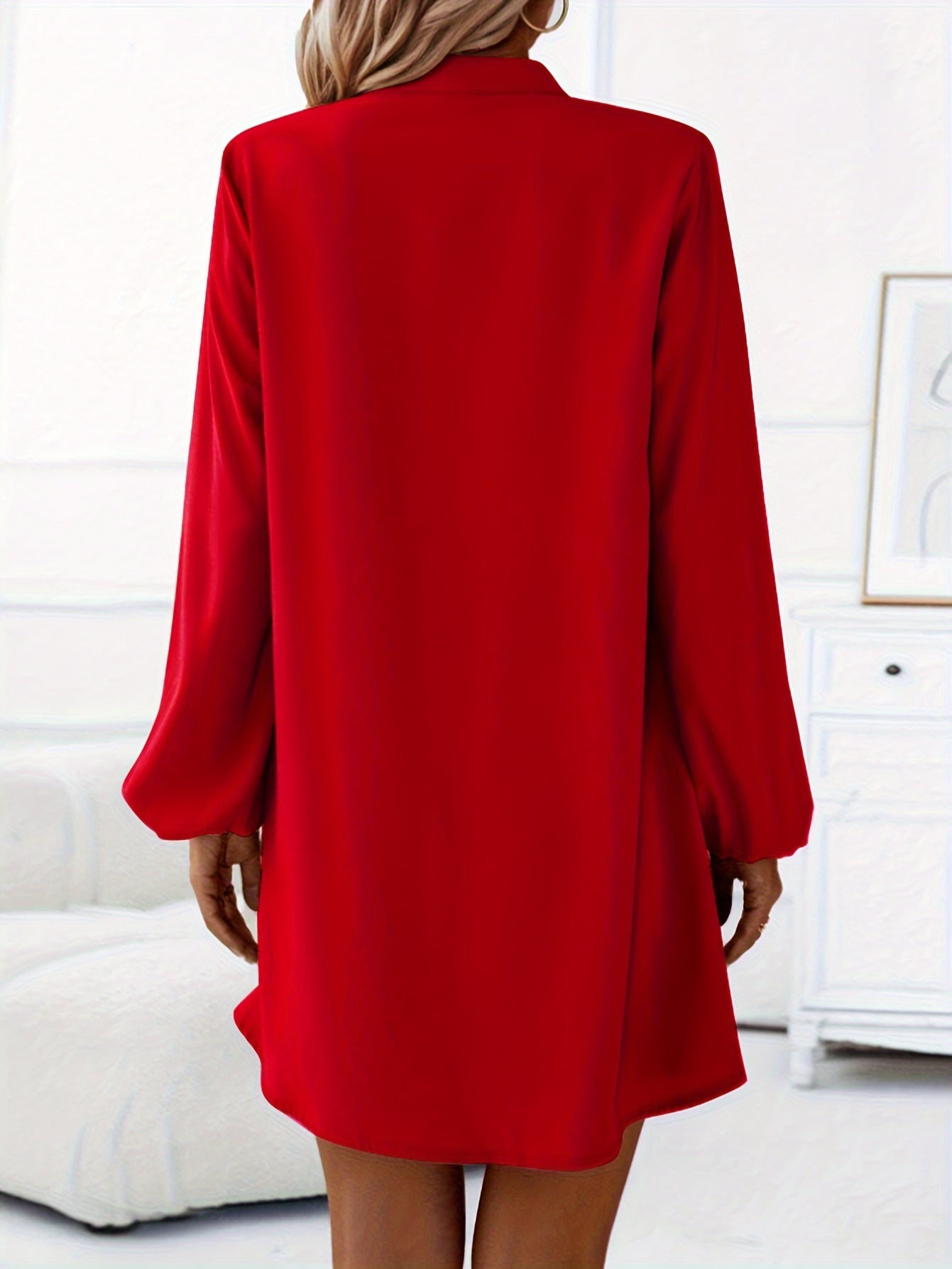 Leichtes A-Linienkleid für Damen