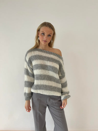 Heidi-Mode | Gestreifte Strick Winterpullover