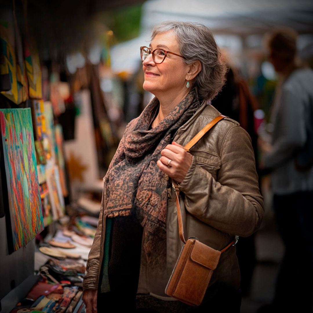 Lydia | Elegante und Schlanke Tasche