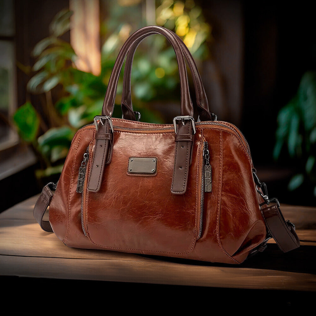 Seidenschal | Eleganter Heritage Statement-Tasche