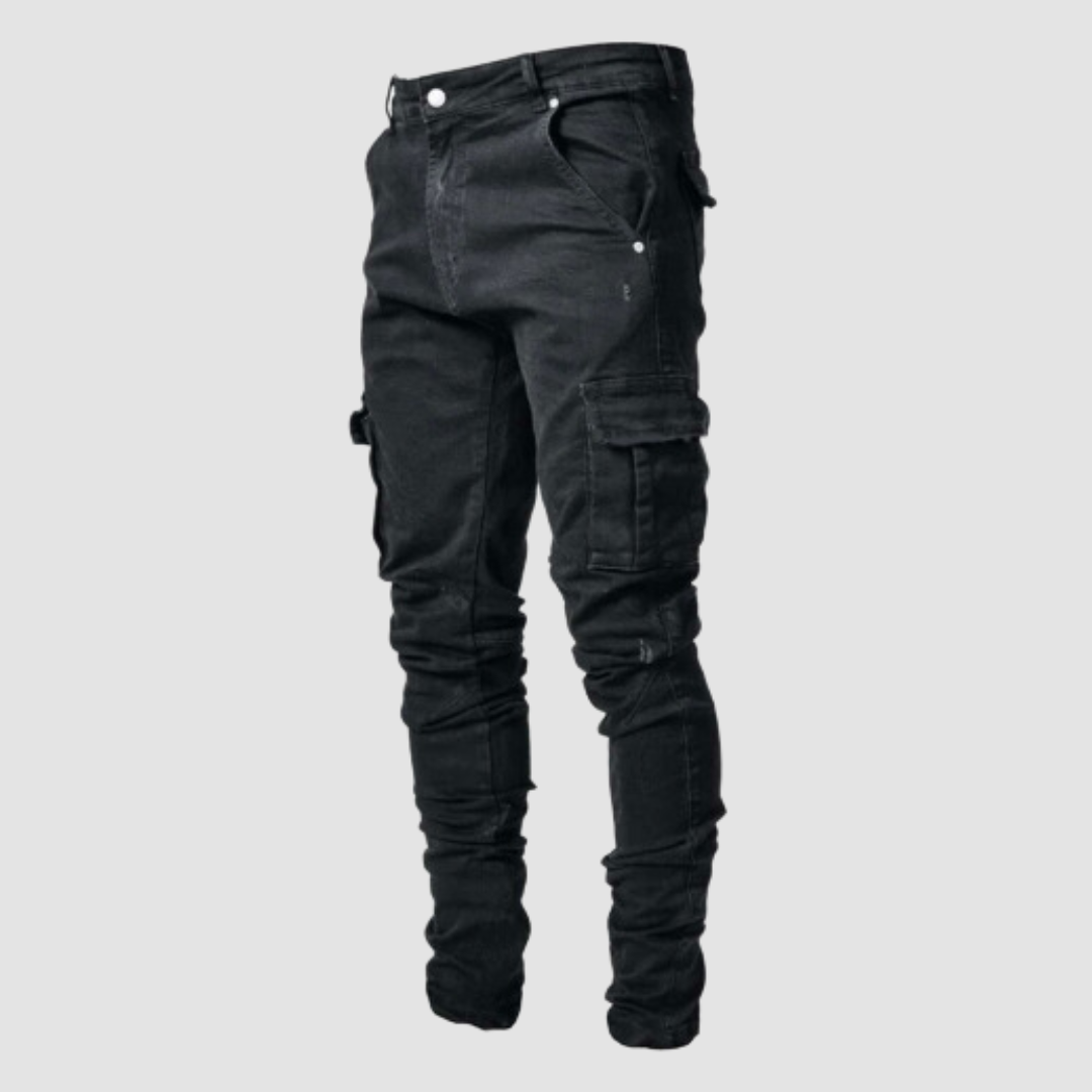 Delmer FlexiFit | Ultra-bequeme Cargo-Jeans für lässigen Stil